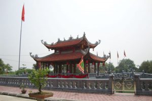 Một công trình kiến trúc ở đền Lảnh Giang
