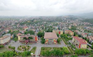 Toàn cảnh thành phố Uông Bí