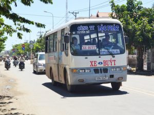 Ninh Thuận có 3 tuyến xe buýt chạy trên địa bàn tỉnh phục vụ người dân và du khách